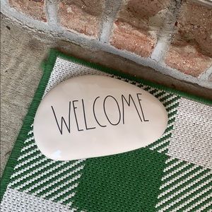 Rae Dunn Welcome Garden Stone